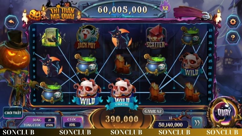 Các tính năng đặc biệt trong slot thị trấn Ma Quái