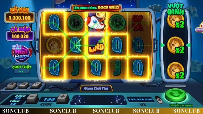 Game slot To The Moon có thiết kế chân thực